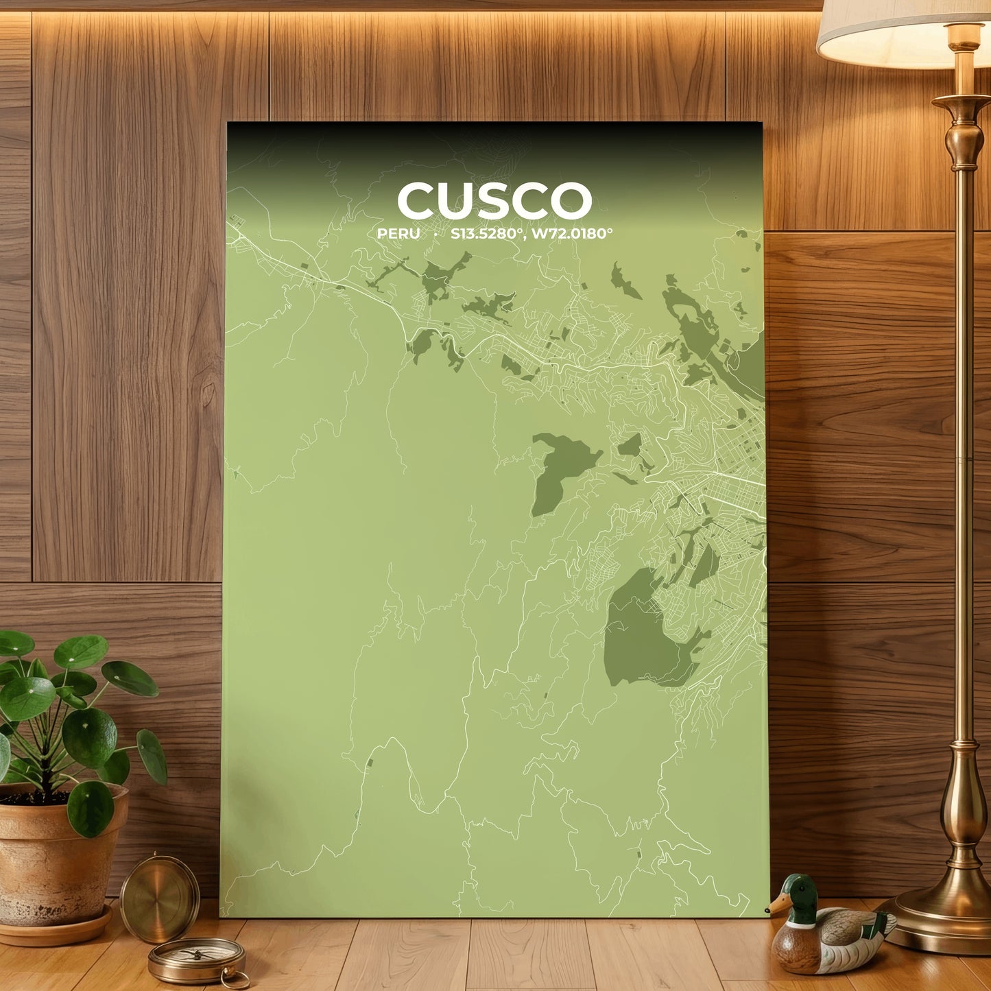 Cusco Grove Map Poster