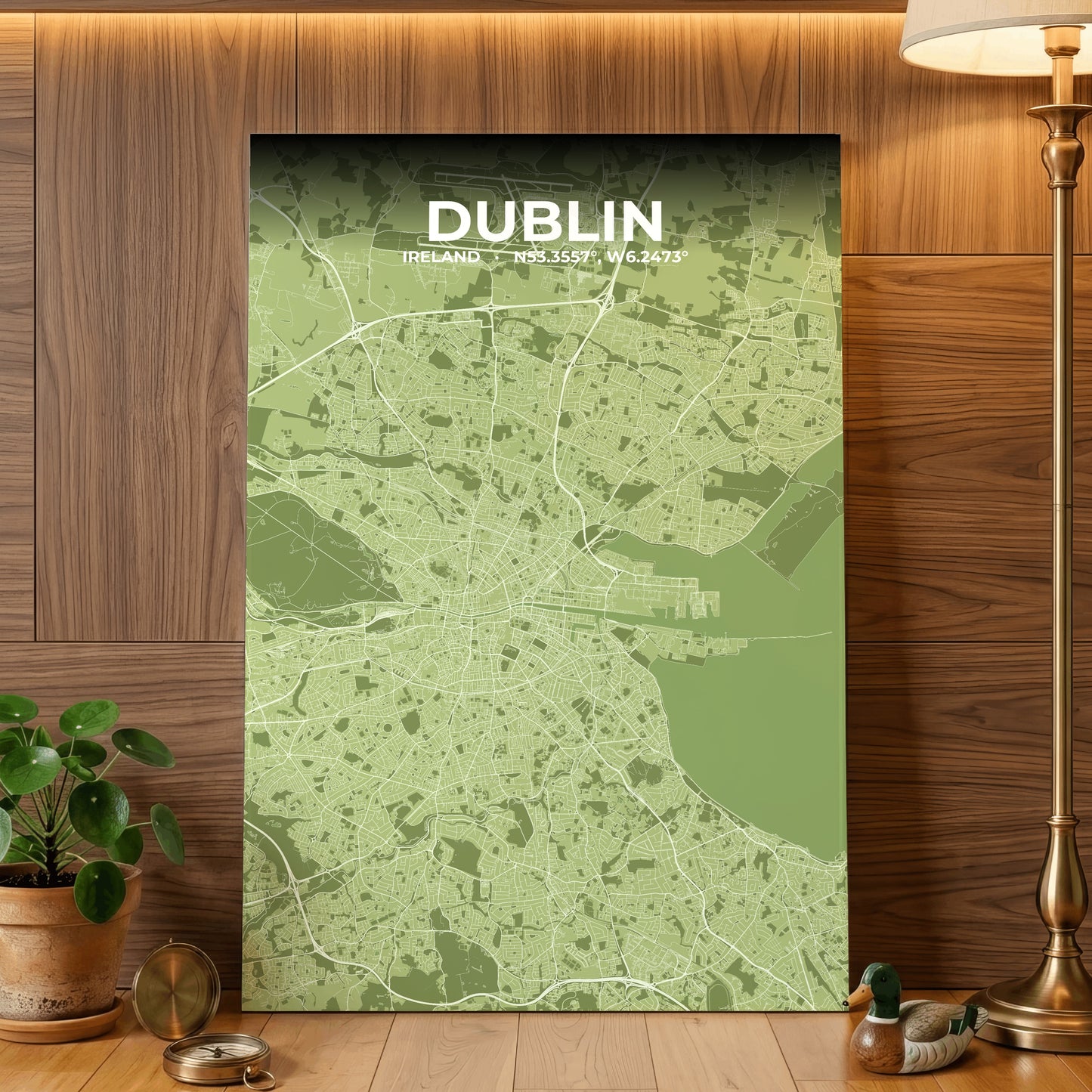 Dublin Grove Map Poster