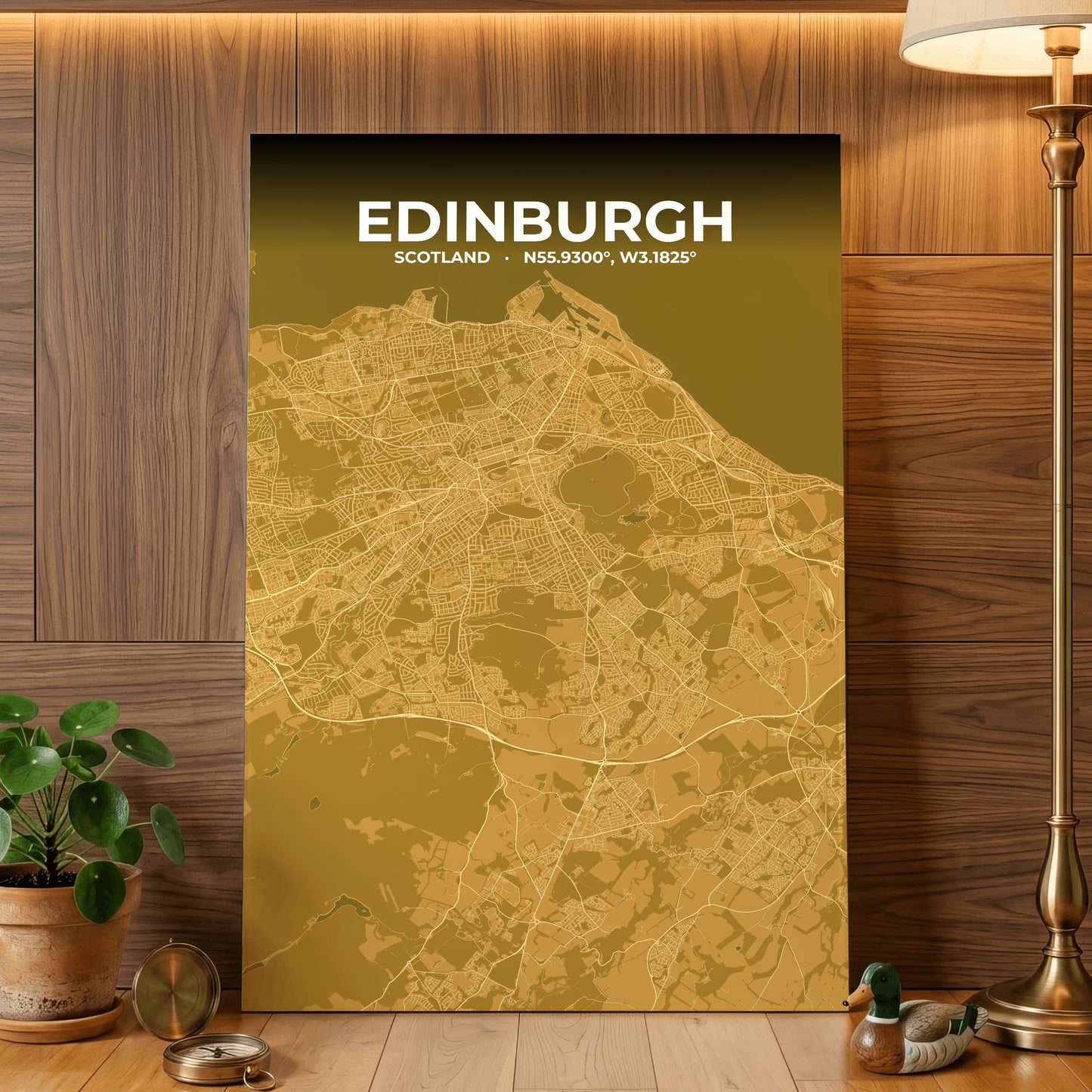 Edinburgh Forge Map Poster