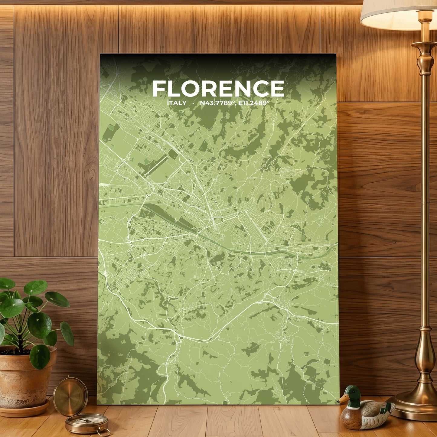 Florence Grove Map Poster