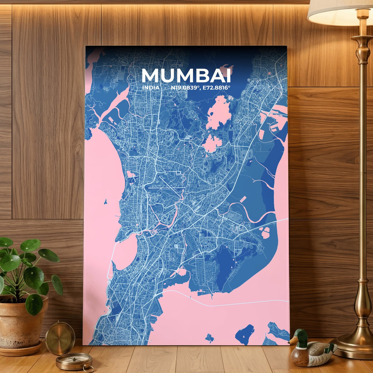 Mumbai Candy Map Poster