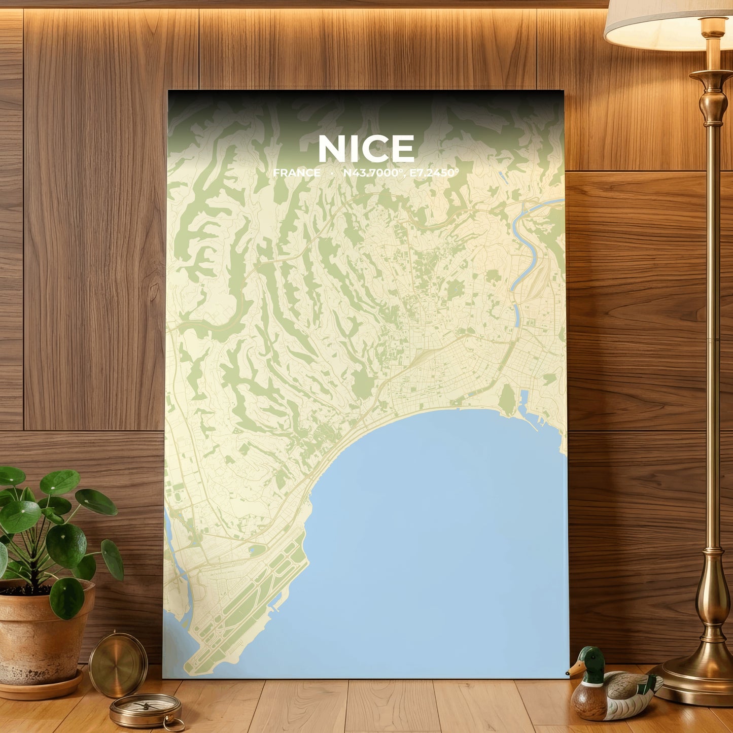 Nice Drift Map Poster