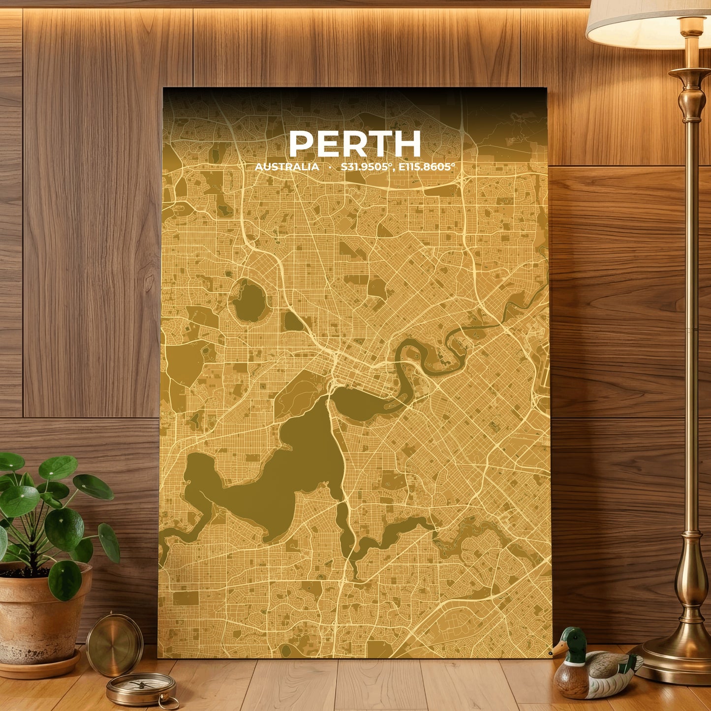 Perth Forge Map Poster