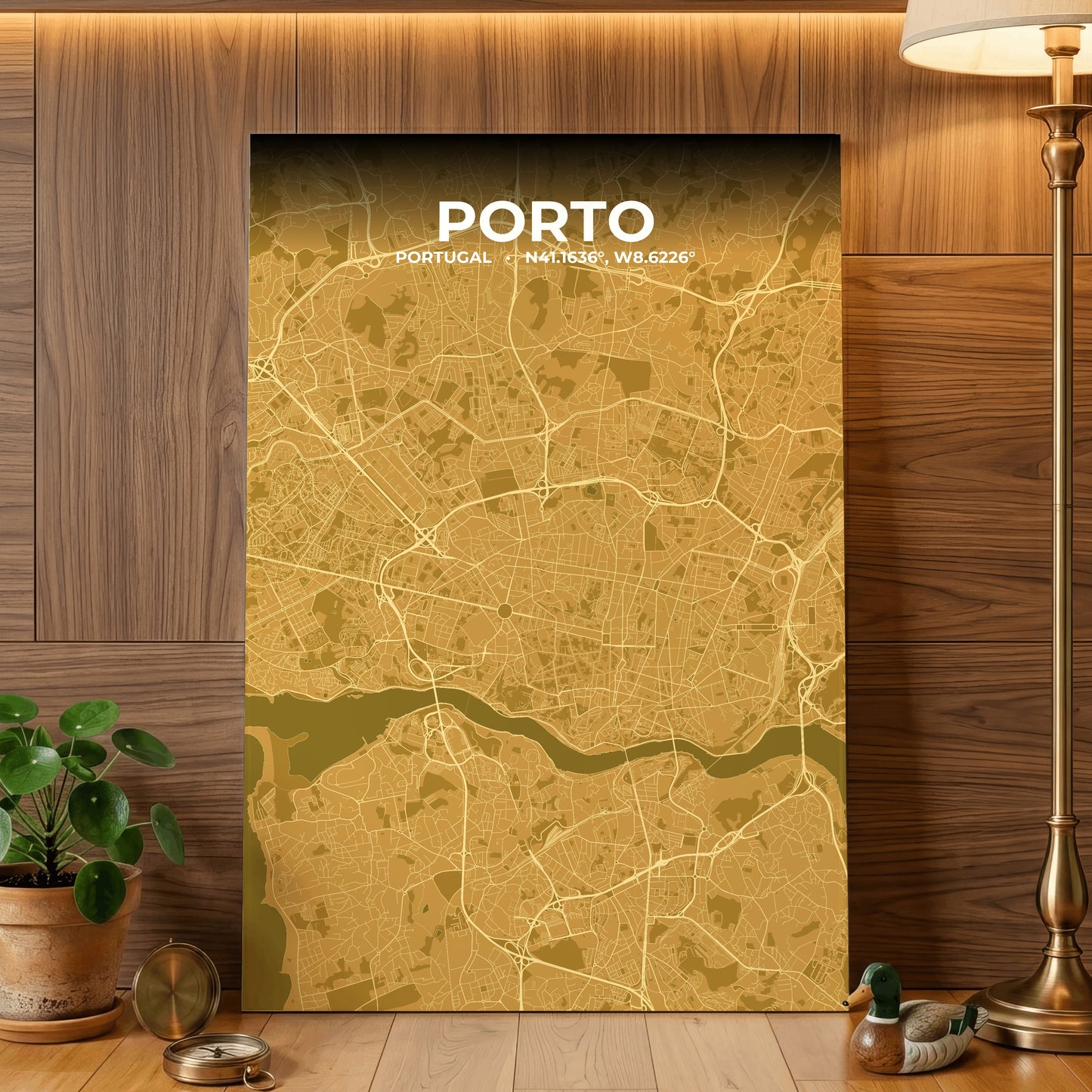 Porto Forge Map Poster