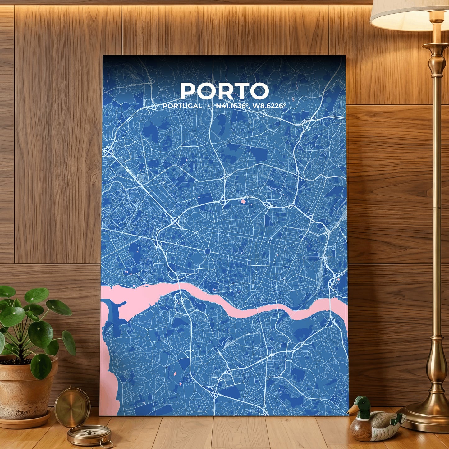 Porto Candy Map Poster