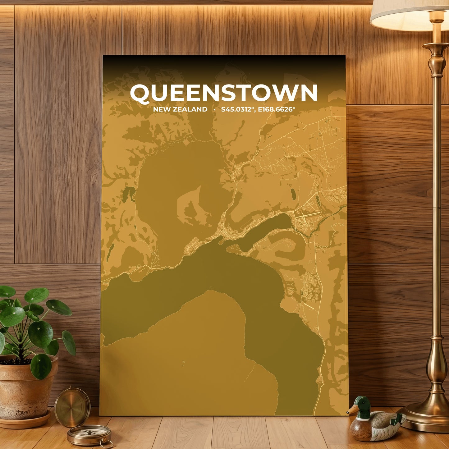 Queenstown Forge Map Poster