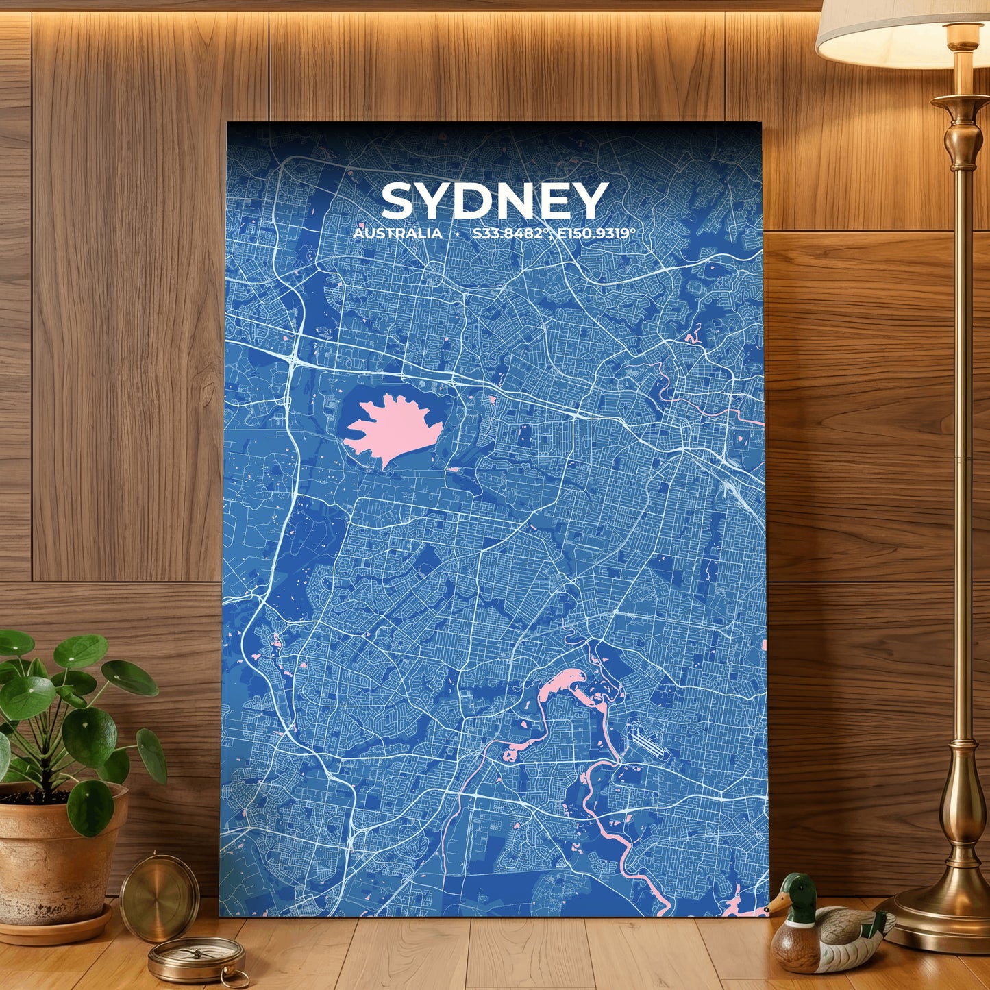 Sydney Candy Map Poster