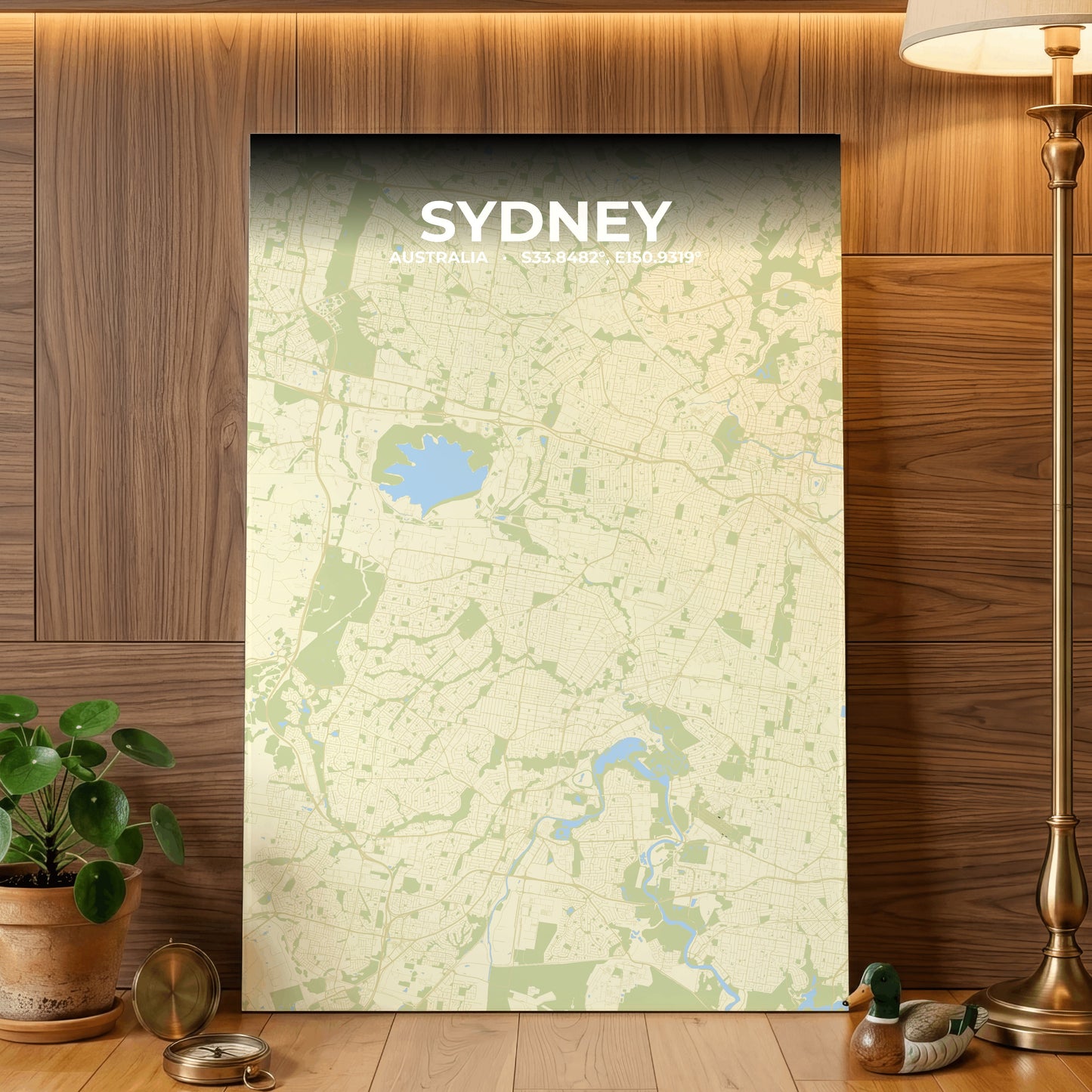 Sydney Drift Map Poster