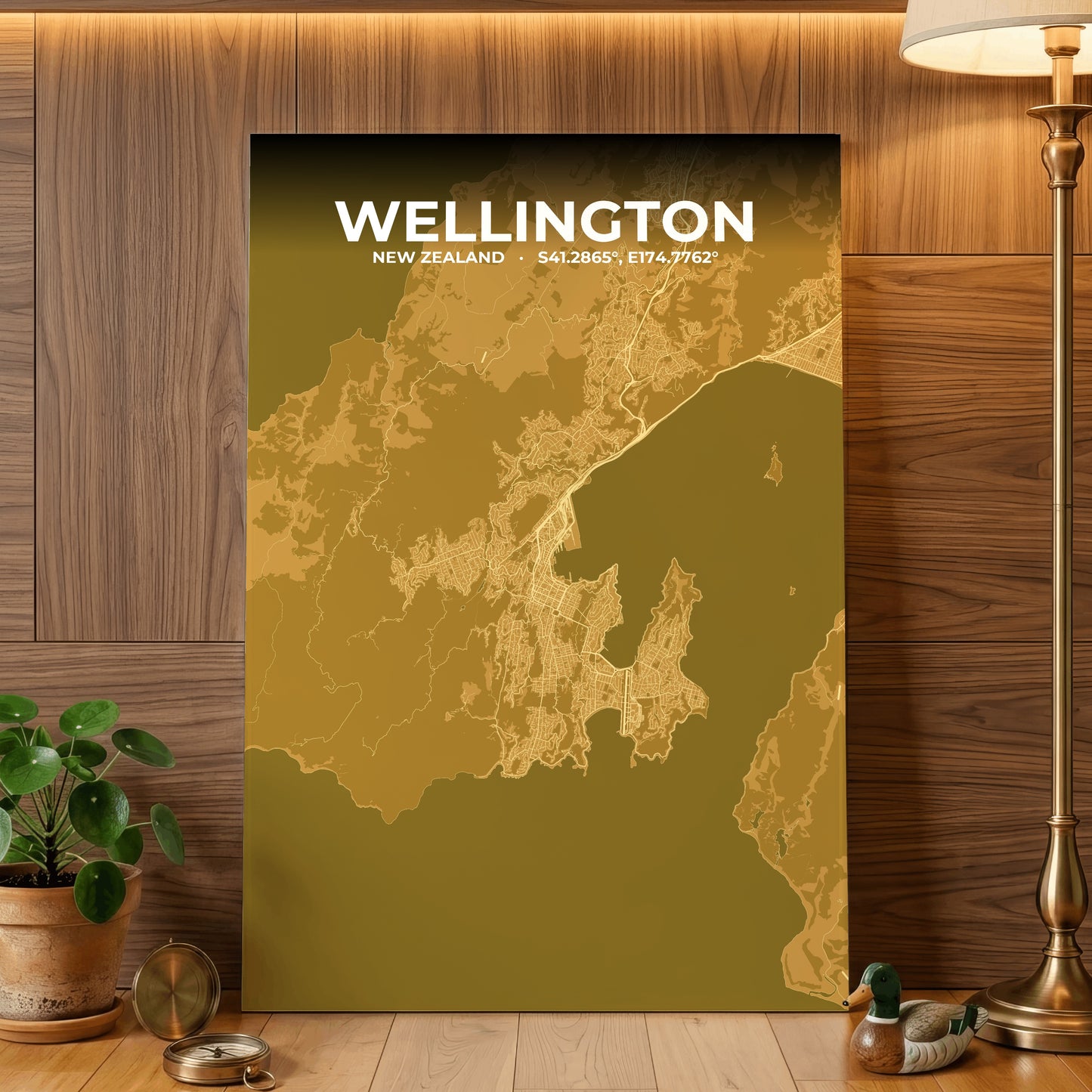 Wellington Forge Map Poster