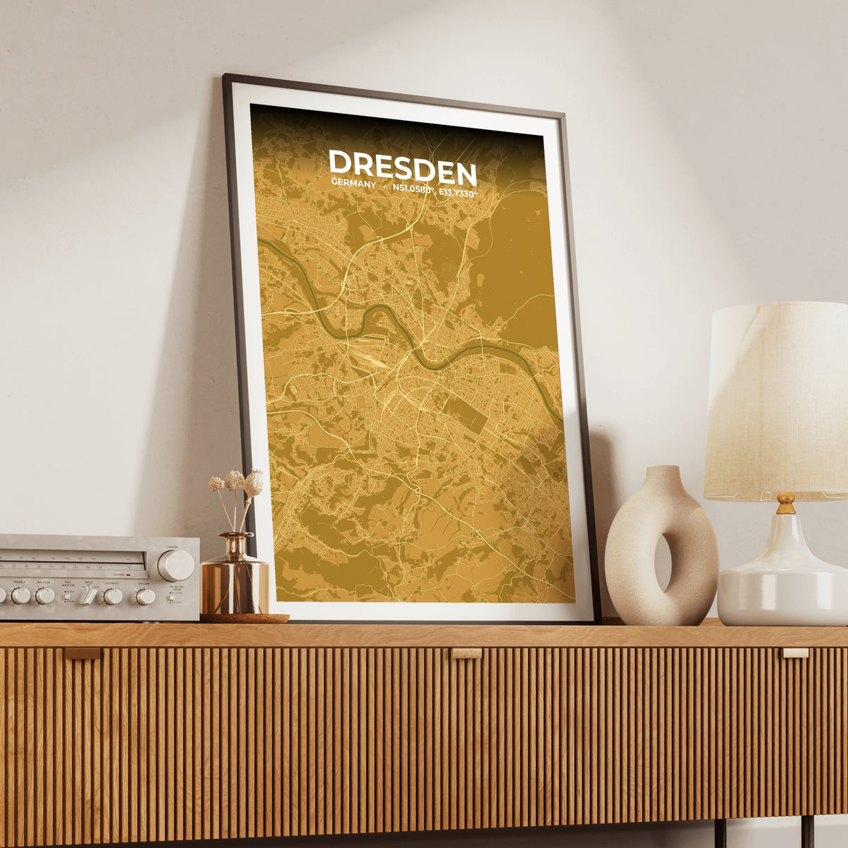 Dresden Forge Map Poster