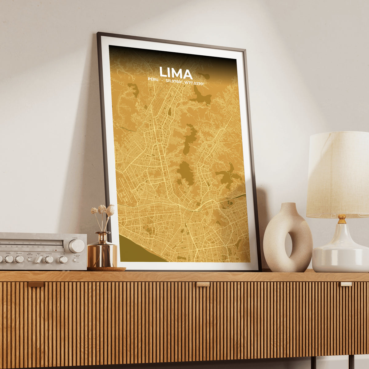 Lima Forge Map Poster