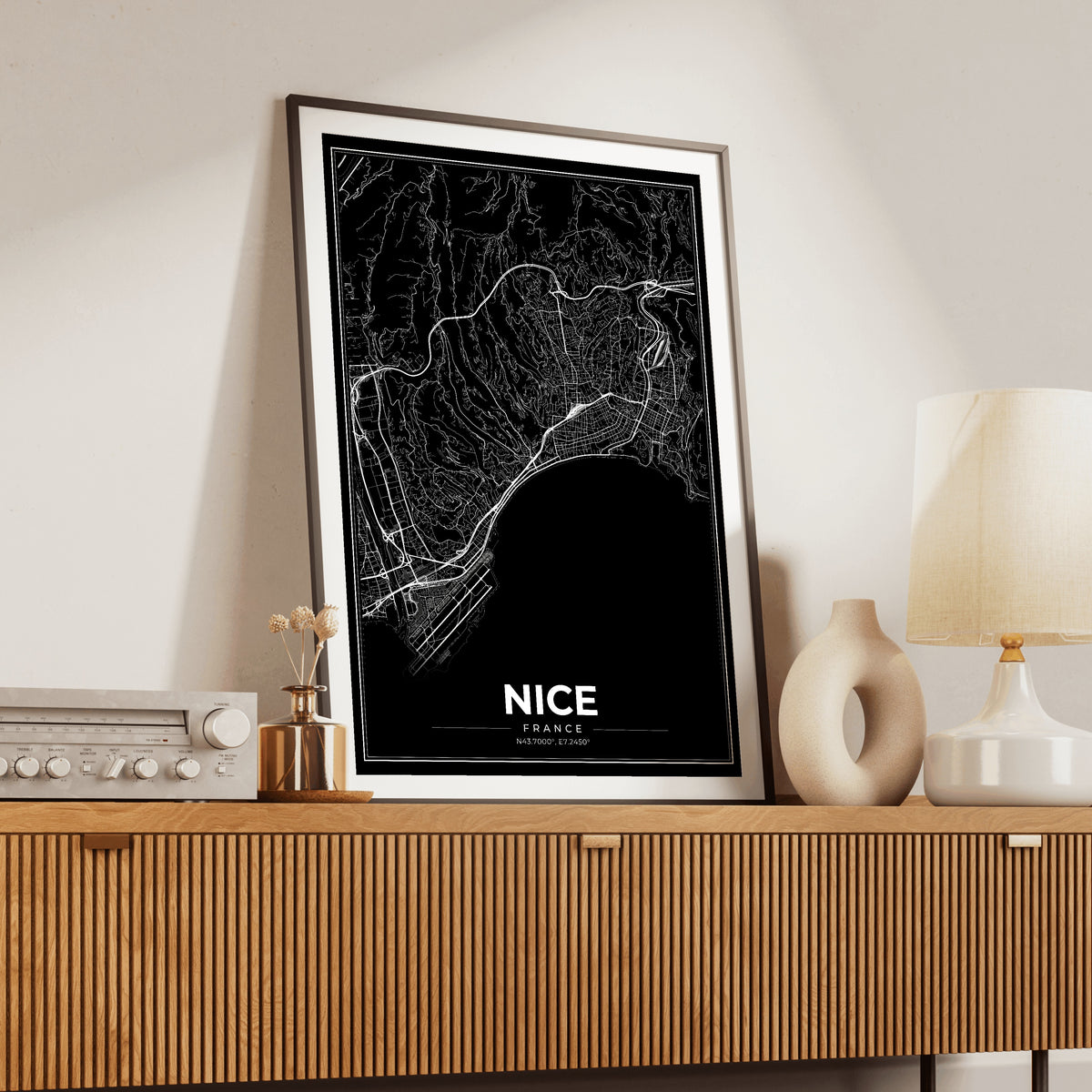 Nice Modern Map Poster