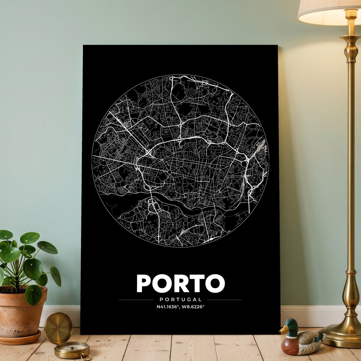 Porto Spot Map Poster