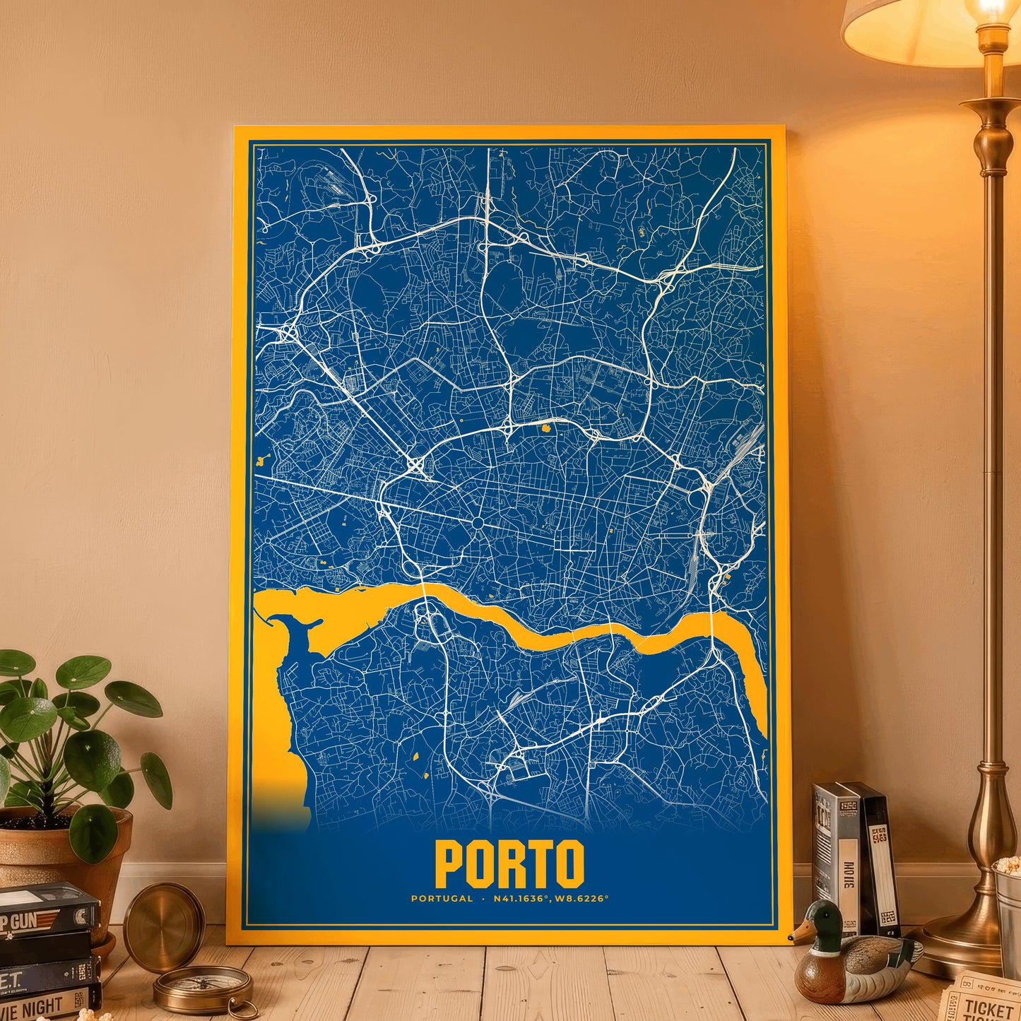Porto Blockbuster Map Poster