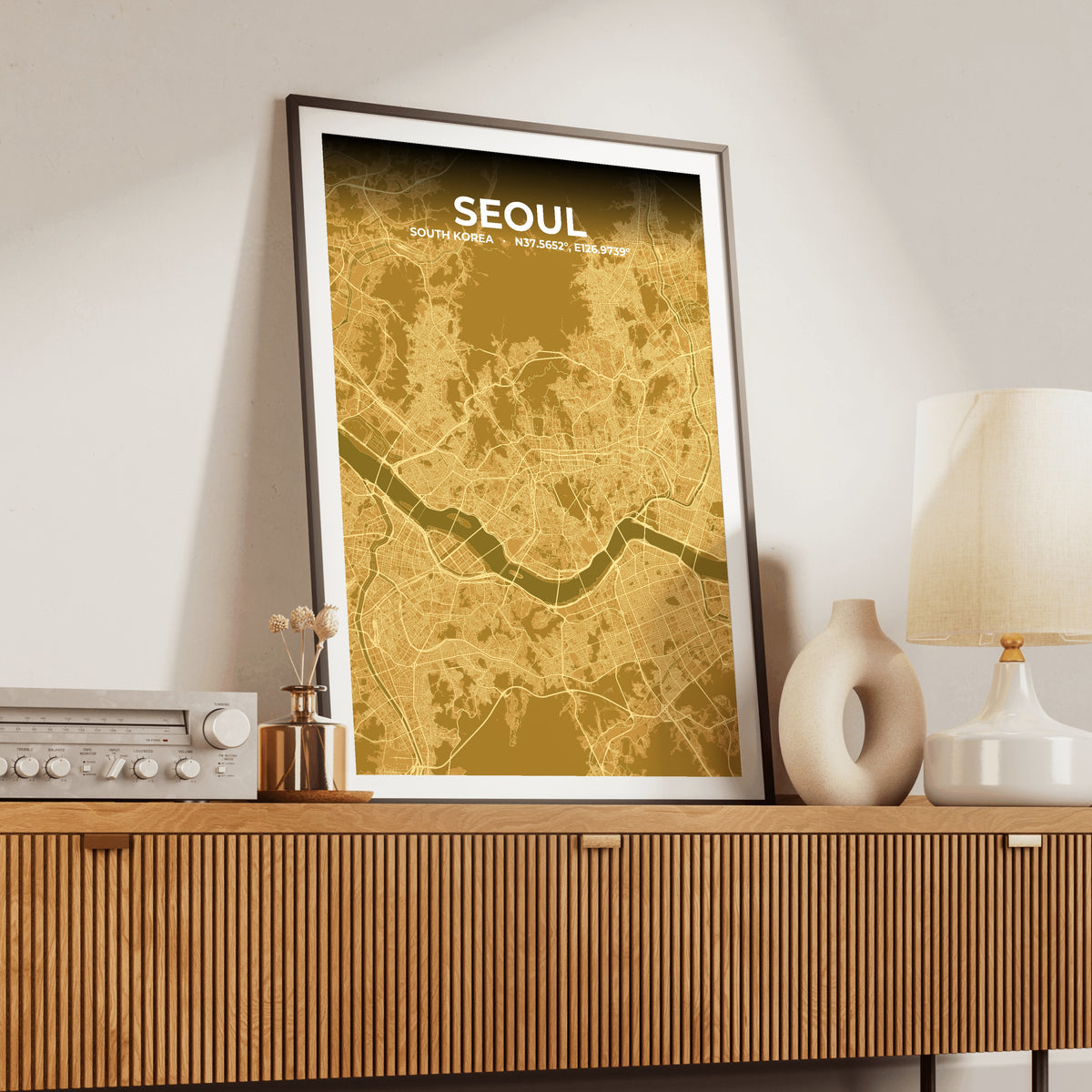 Seoul Forge Map Poster