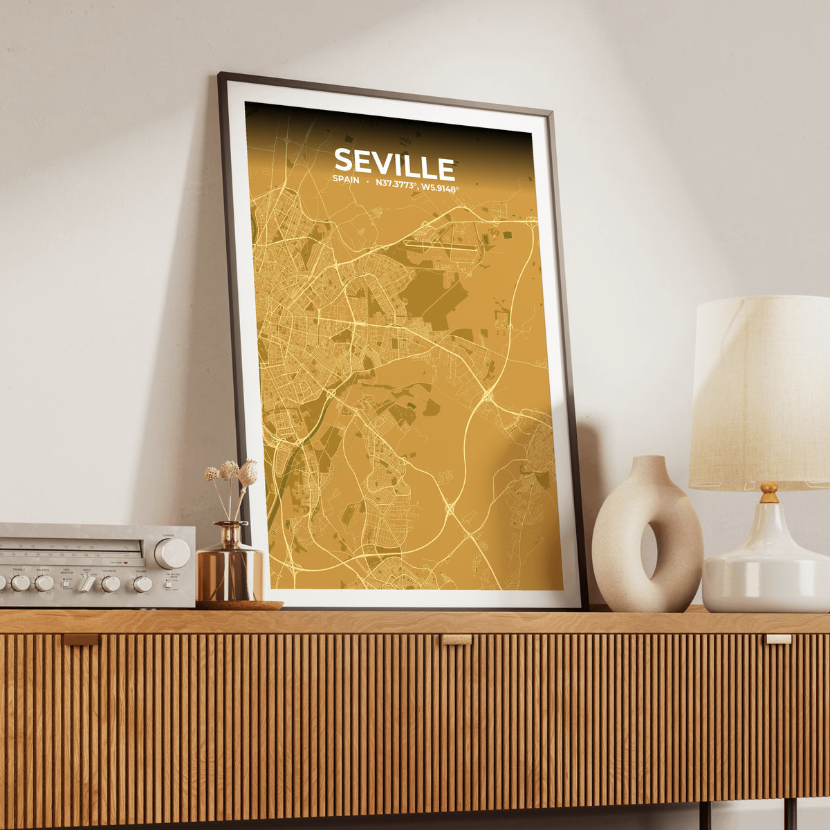 Seville Forge Map Poster