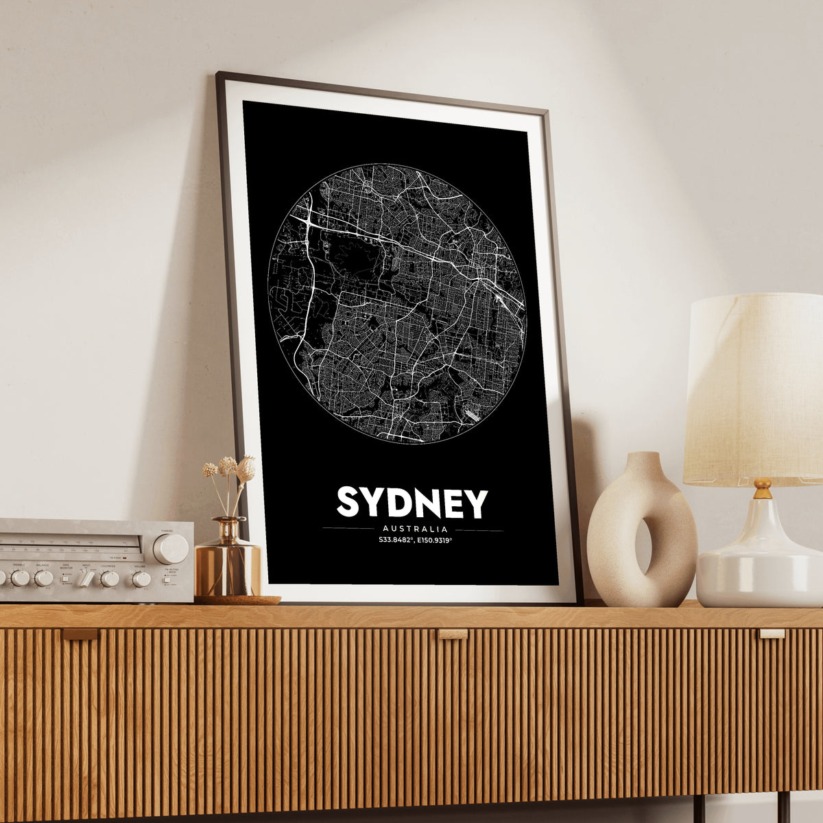 Sydney Spot Map Poster