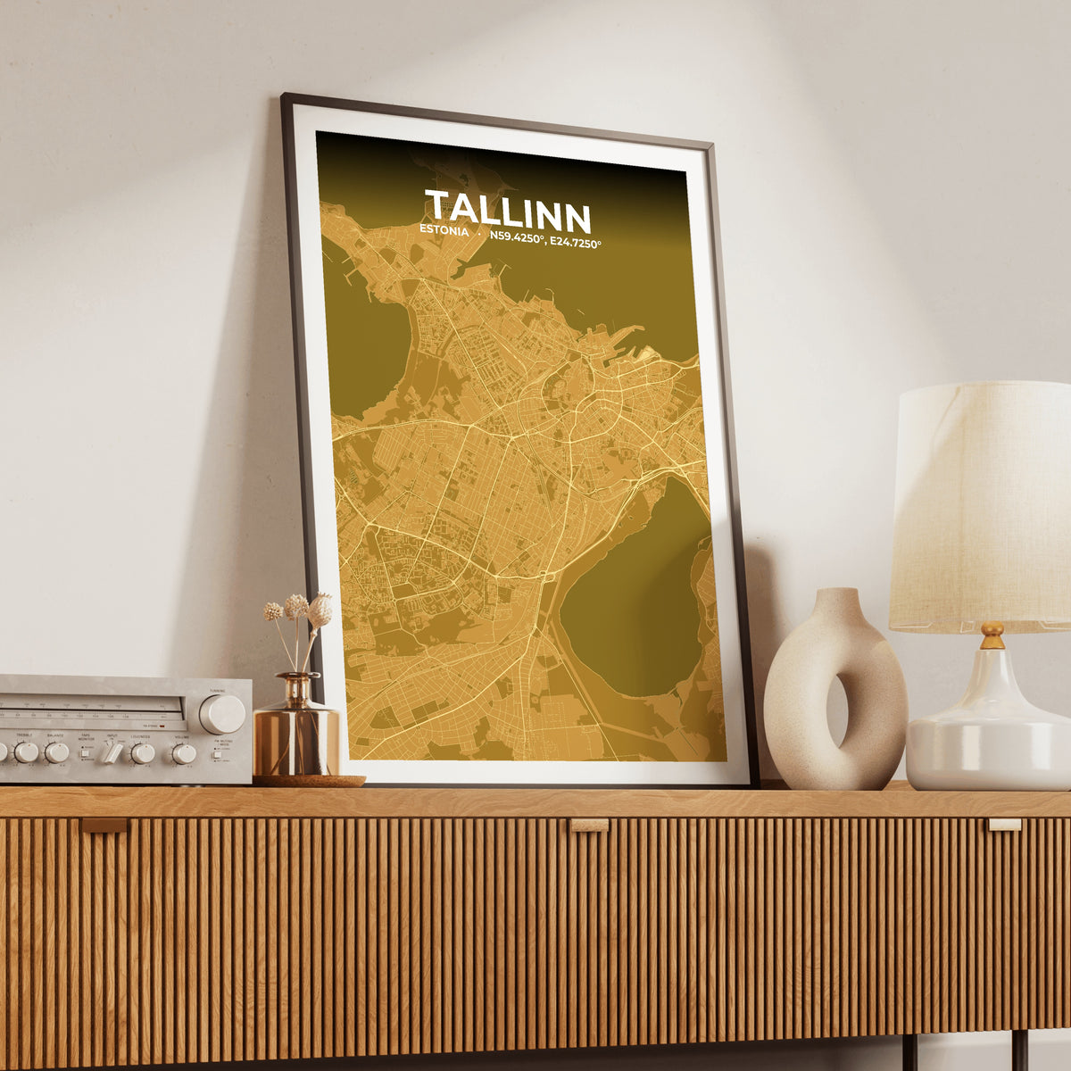 Tallinn Forge Map Poster