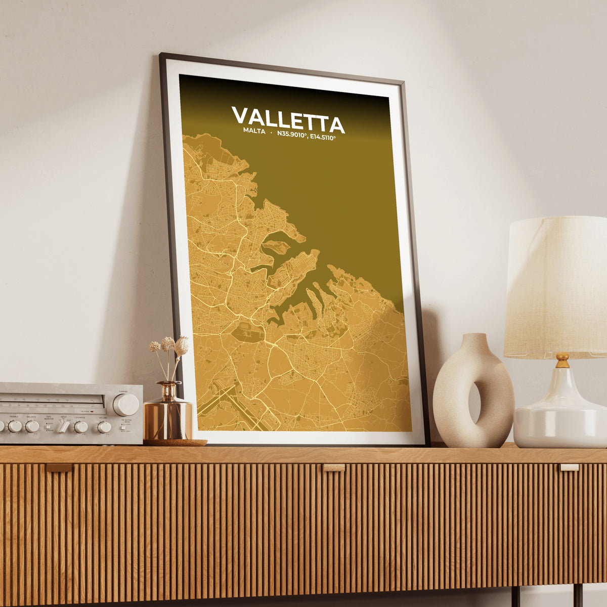 Valletta Forge Map Poster