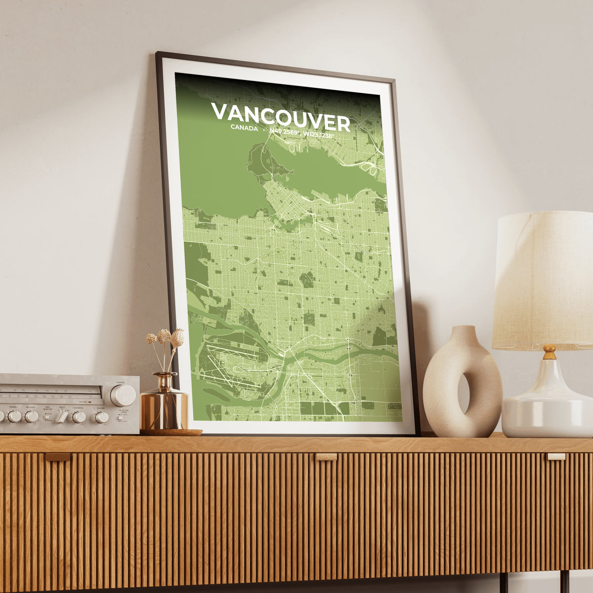 Vancouver Grove Map Poster