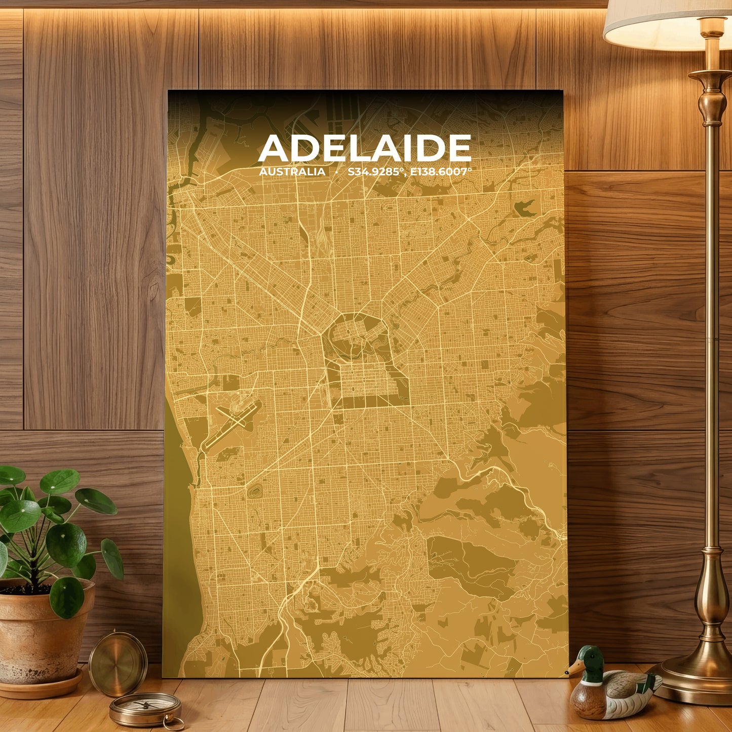 Adelaide Forge Map Poster