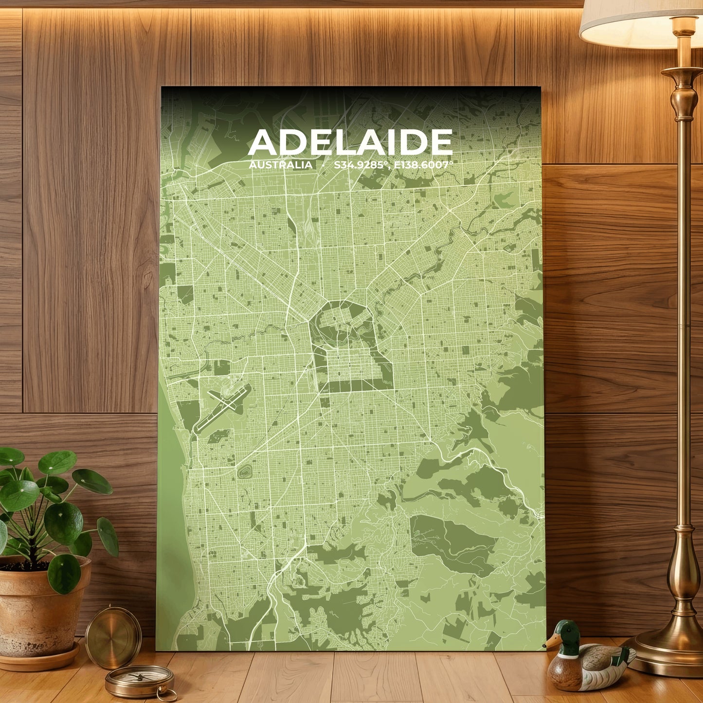 Adelaide Grove Map Poster