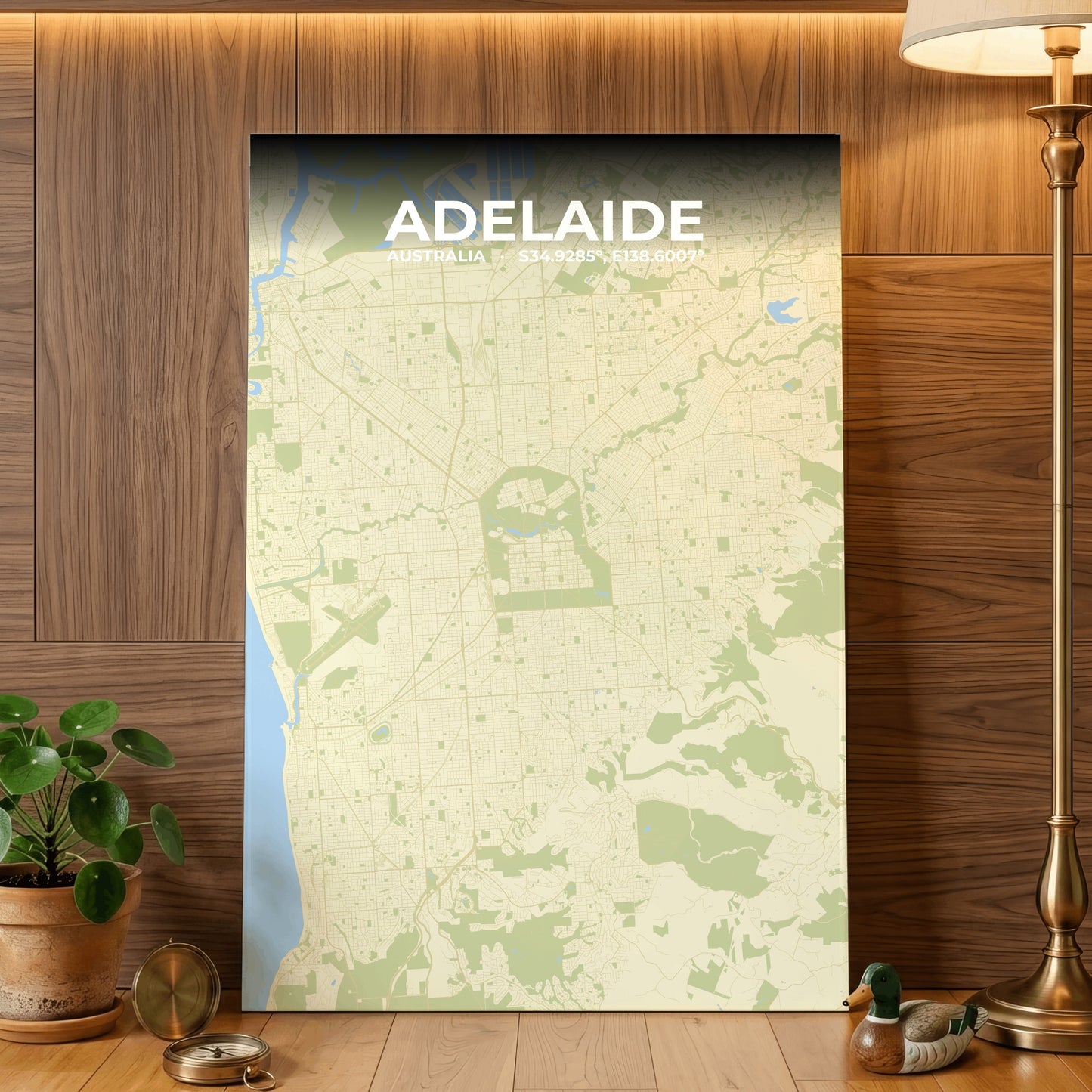 Adelaide Drift Map Poster