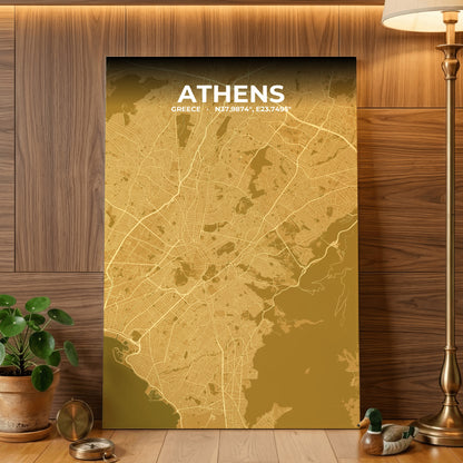 Athens Forge Map Poster