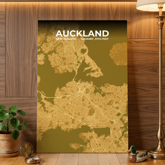 Auckland Forge Map Poster