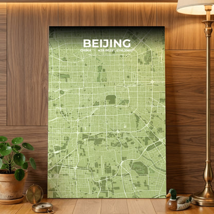 Beijing Grove Map Poster