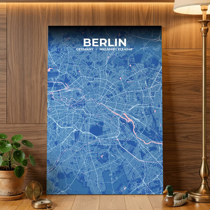 Berlin Candy Map Poster