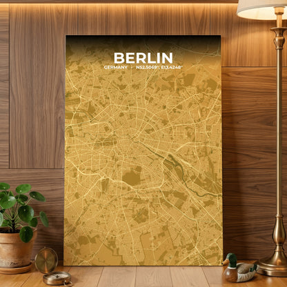Berlin Forge Map Poster