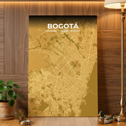 Bogotá Forge Map Poster