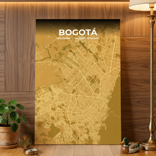 Bogotá Forge Map Poster