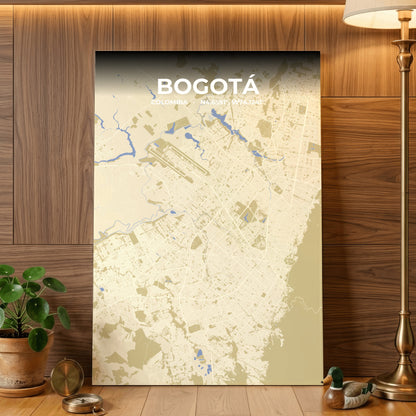 Bogotá Barn Map Poster