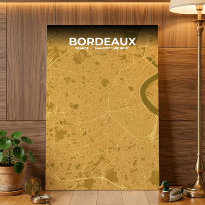 Bordeaux Forge Map Poster