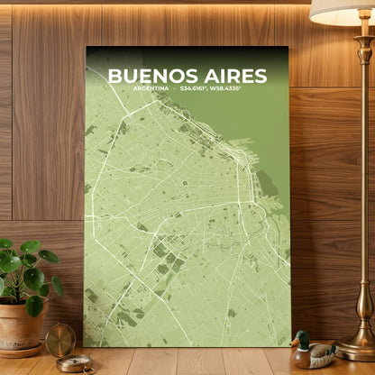 Buenos Aires Grove Map Poster