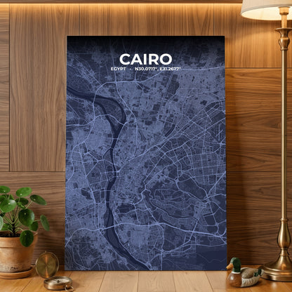 Cairo Tide Map Poster