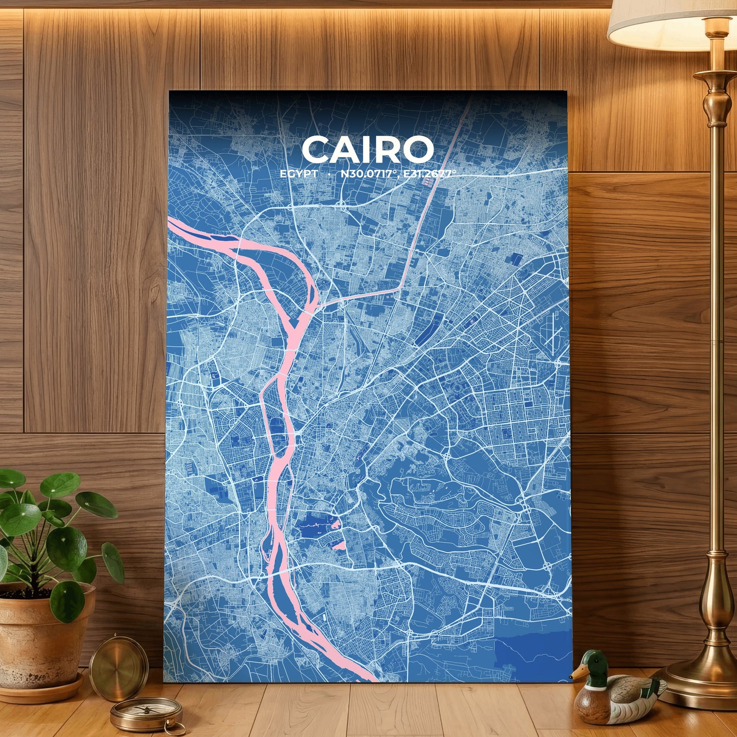 Cairo Candy Map Poster
