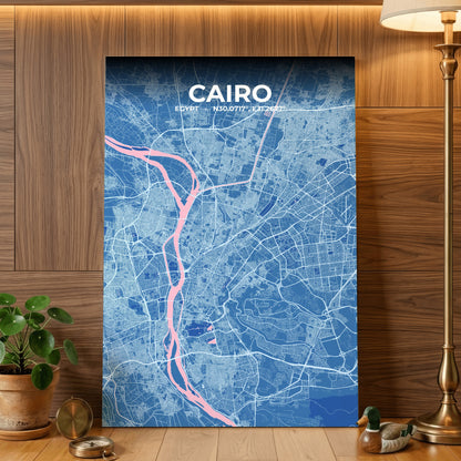 Cairo Candy Map Poster