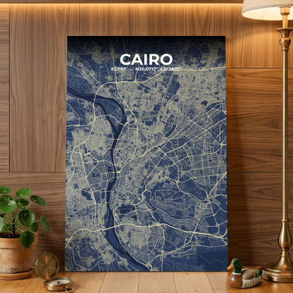 Cairo Anchor Map Poster