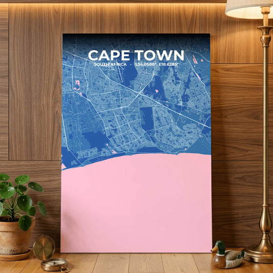 Cape Town Candy Map Poster