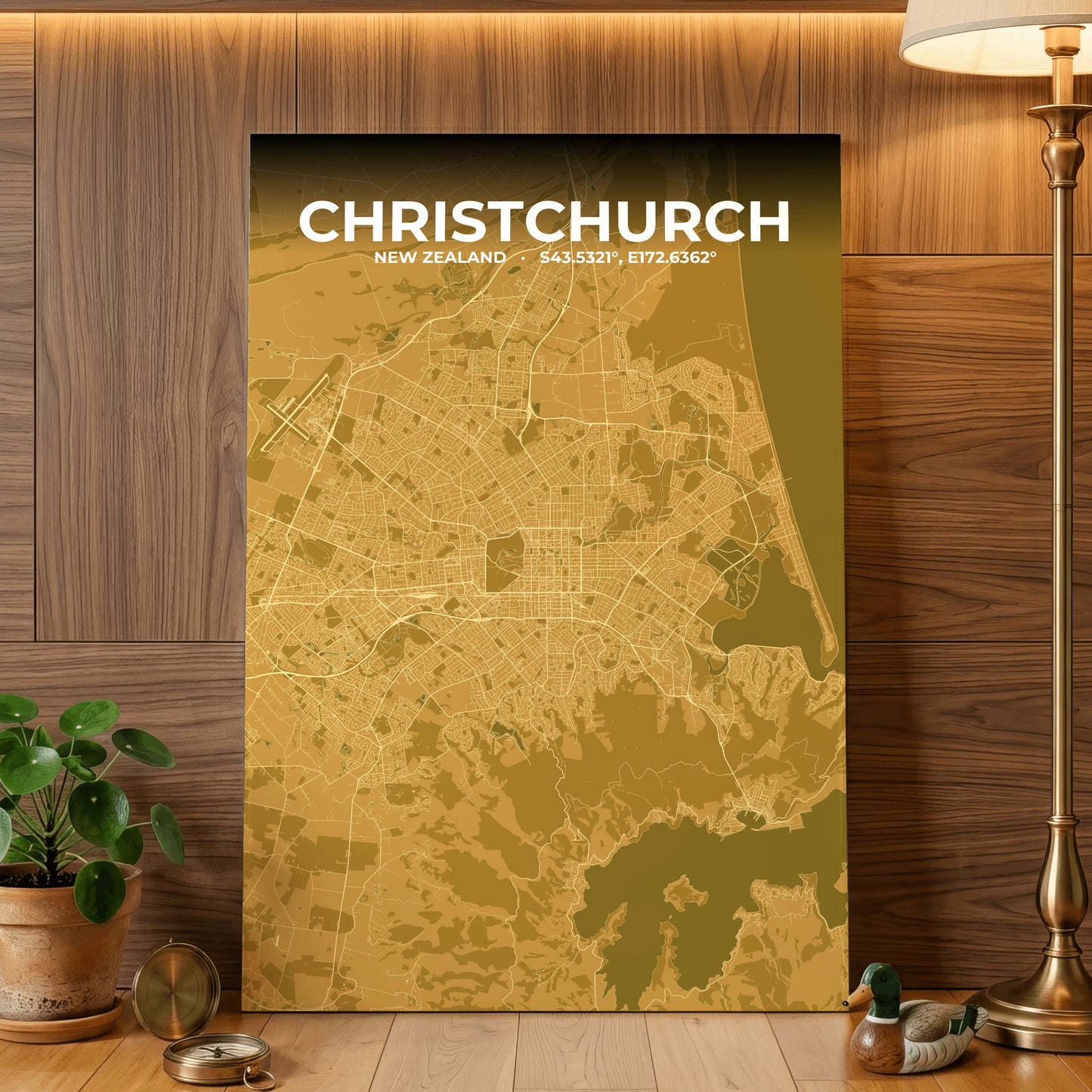 Christchurch Forge Map Poster