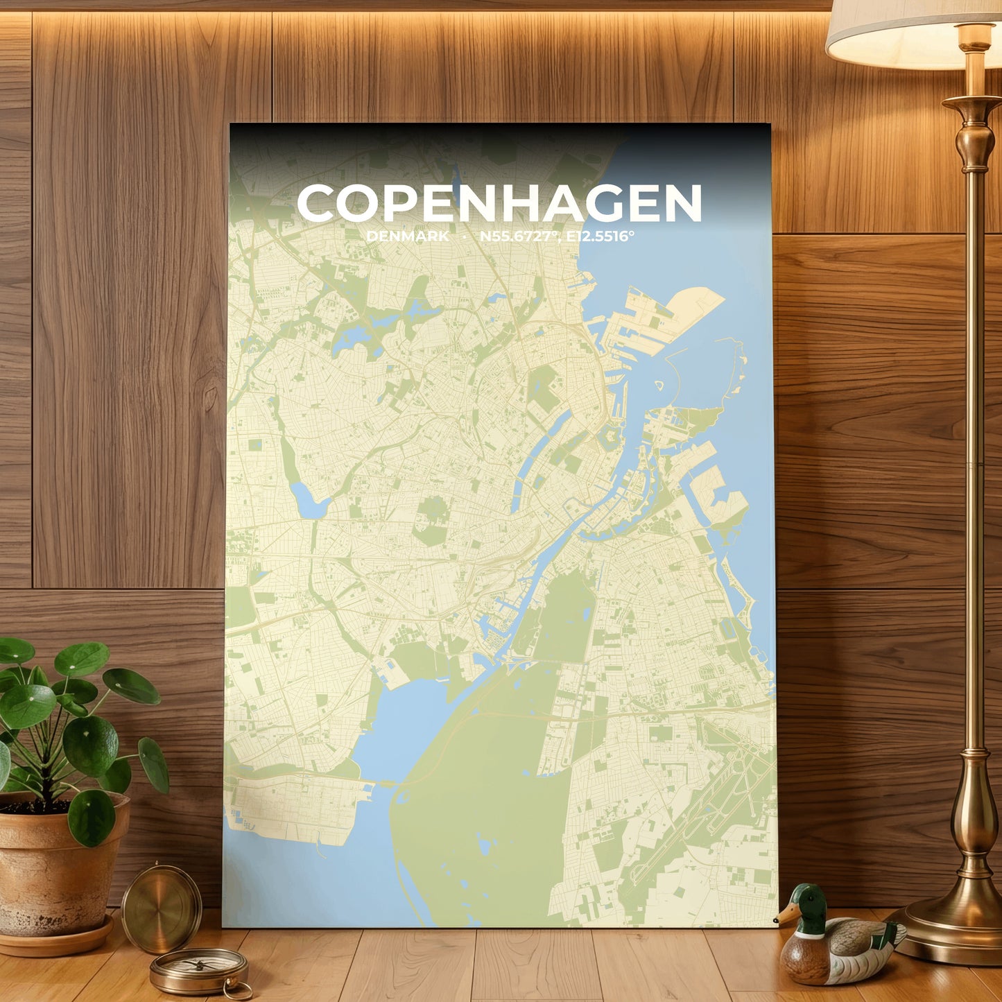 Copenhagen Drift Map Poster