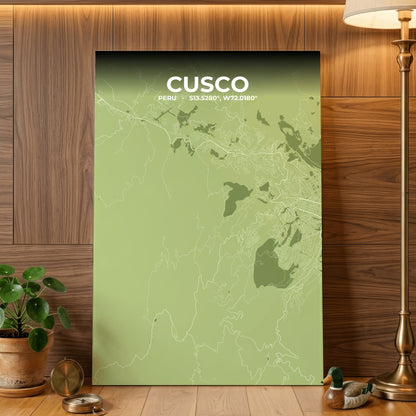 Cusco Grove Map Poster