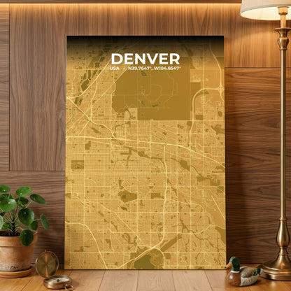 Denver Forge Map Poster