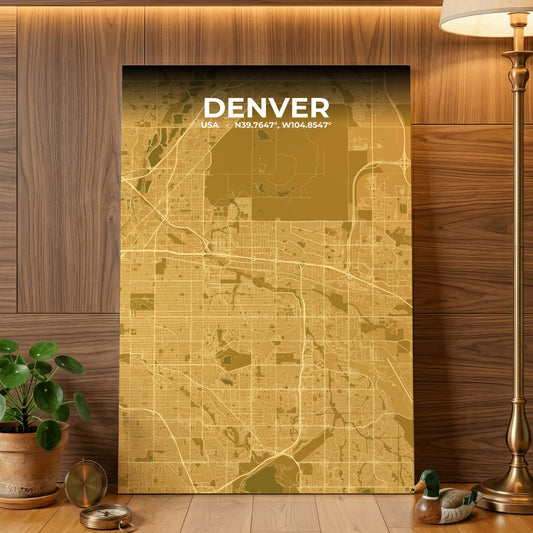 Denver Forge Map Poster