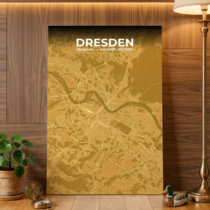 Dresden Forge Map Poster