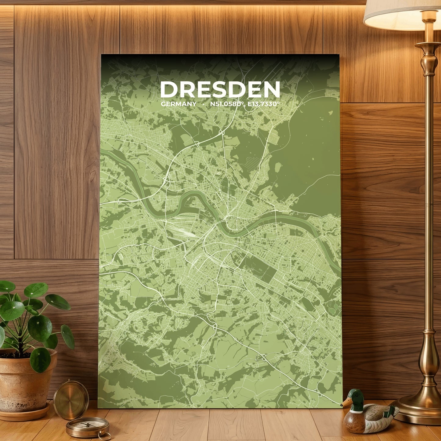 Dresden Grove Map Poster