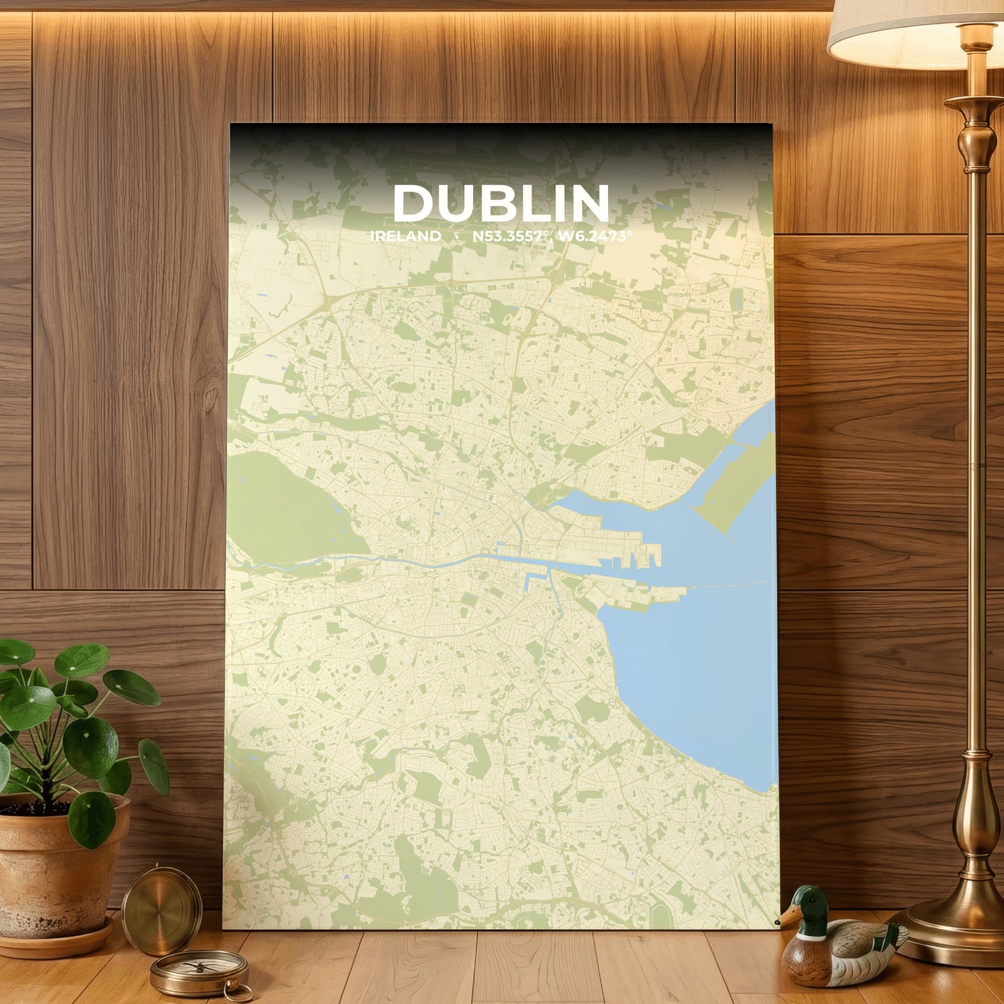 Dublin Drift Map Poster